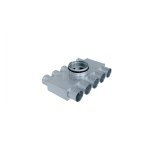 Distribuční box plochý pro napojení 10 ventilačních rozvodů systému Klimaflex SB 75