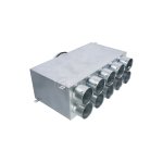 Distribuční box přímý pro napojení 10 ventilačních rozvodů systému Klimaflex SB 75