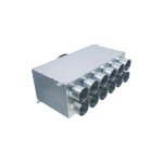 Distribuční box přímý pro napojení 12 ventilačních rozvodů systému Klimaflex SB 75
